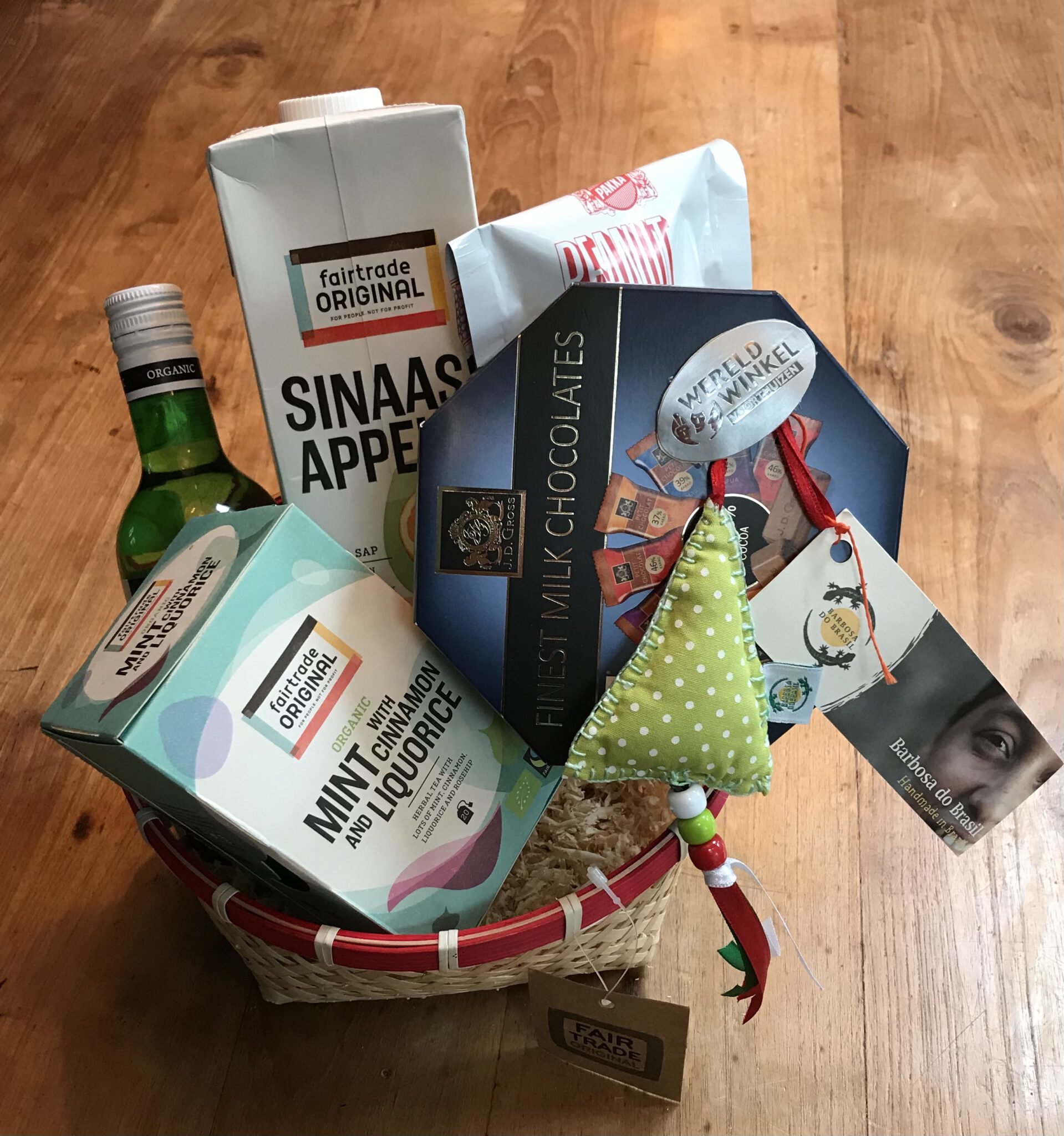 Wereldwinkel Voorthuizen Kerstpakket van de Wereldwinkel